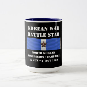Taza Bicolor Campaña de agresión norcoreana