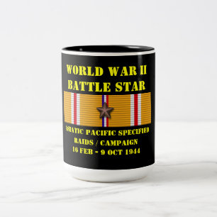 Taza Bicolor Campaña de ataques con ayuda del Pacífico Asiático