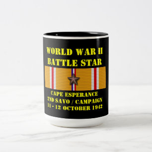 Taza Bicolor Campaña de Cabo Esperance ( Segundo Savo )