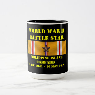 Taza Bicolor Campaña de islas filipinas