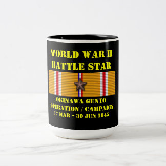 Taza Bicolor Campaña de Operación Gunto de Okinawa
