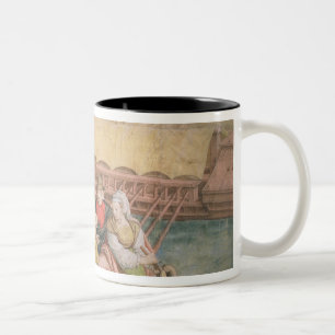 Taza Bicolor Campaña del emperador Charles V contra