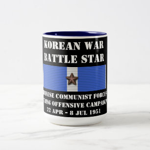 Taza Bicolor Campaña ofensiva de primavera de las fuerzas comun