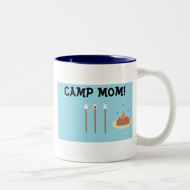 Taza Bicolor ¡Campate mamá! (Derecha)