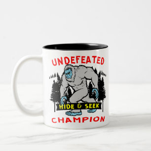 Taza Bicolor Campeón de la Esconda y la Búsqueda 04 #