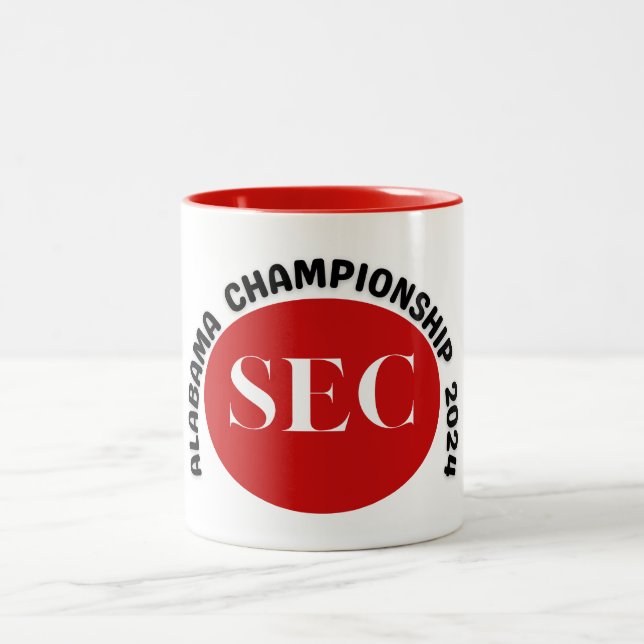 Taza Bicolor Campeonato de Secundaria de Alabama 2024 (Centro)