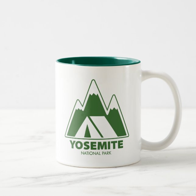 Taza Bicolor Camping del Parque Nacional Yosemite (Derecha)