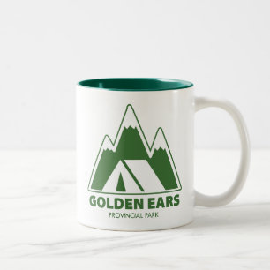 Taza Bicolor Camping en la Montaña del Parque Provincial Golden