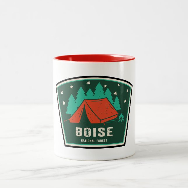 Taza Bicolor Camping Forestal Nacional de Boise (Centro)