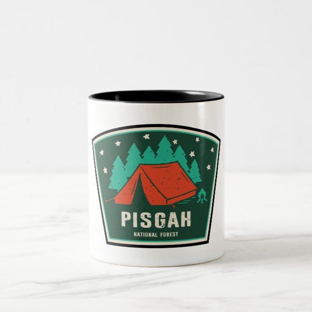 Taza Bicolor Camping Forestal Nacional de Pisgah (Centro)