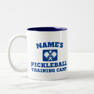 Taza Bicolor Campo de entrenamiento personalizado para el balon