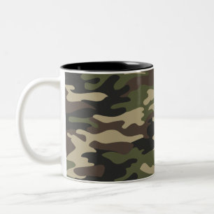 Taza Bicolor Camuflaje del ejército