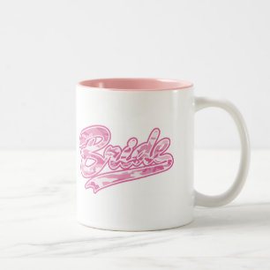 Taza Bicolor Camuflaje rosa de novia