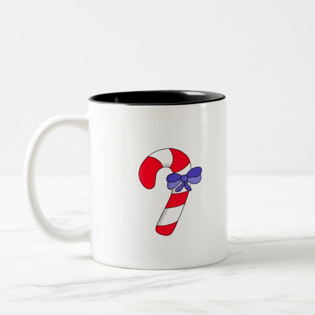 Taza Bicolor Caña de golosinas (Izquierda)