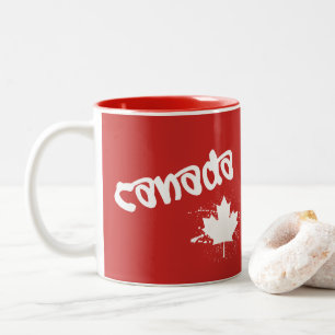Taza Bicolor Canadá