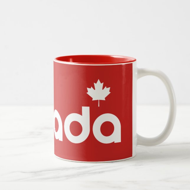 Taza Bicolor Canadá (Derecha)