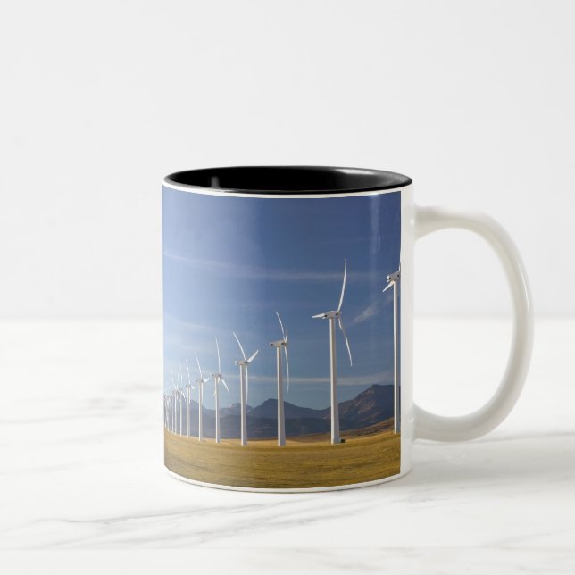 Taza Bicolor Canadá, Alberta, área de Crowsnest Pass: Cowley (Derecha)