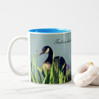 Taza Bicolor Canadá: Arte de la naturaleza ganosa personalizado