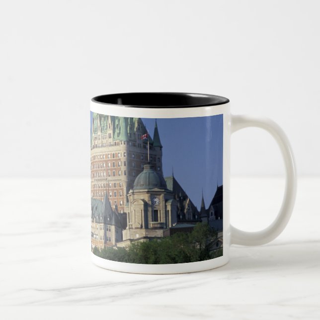 Taza Bicolor Canadá, Ciudad de Quebec. Chateau Frontenac. (Derecha)
