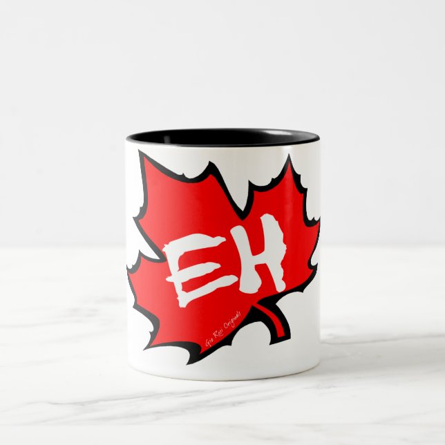 Taza Bicolor Canadá Eh (Centro)