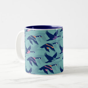 Taza Bicolor Canadá Geese