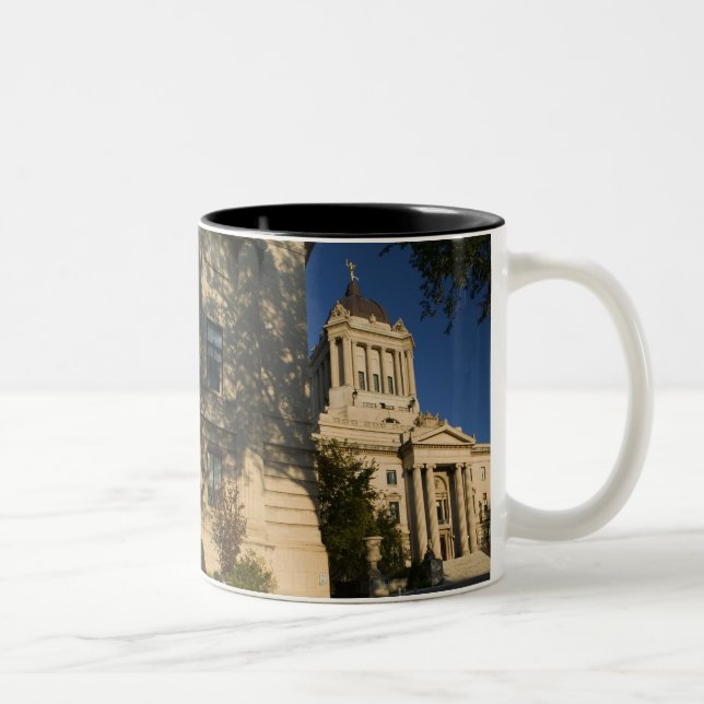 Taza Bicolor Canadá, Manitoba, Winnipeg: Manitoba Legislativo (Derecha)
