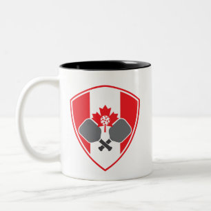 Taza Bicolor Canadá Orgullo de baloncesto