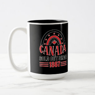 Taza Bicolor Canadá vendido desde 1867