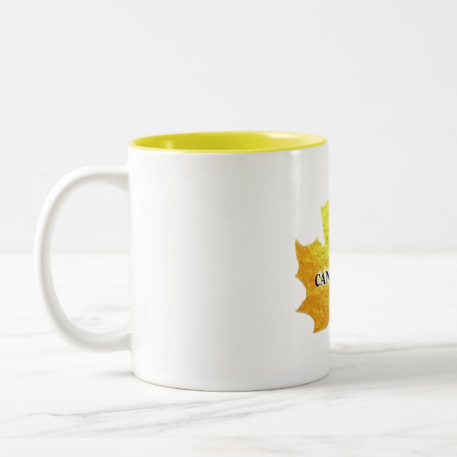 TAZA BICOLOR CANADAFIRST GOLD (Izquierda)