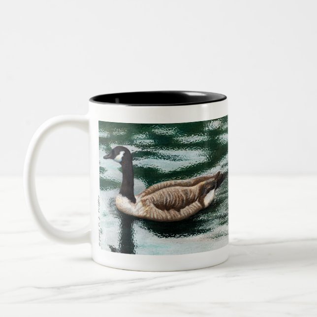 Taza Bicolor 'Canadiense Goose (Izquierda)