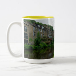 Taza Bicolor Canal de Rochdale, Luddendenfoot