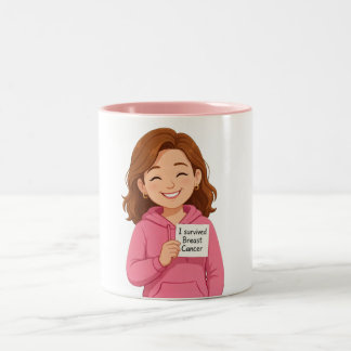 Taza Bicolor Cáncer de mama