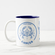 Cáncer personalizado Zodiac 11 oz