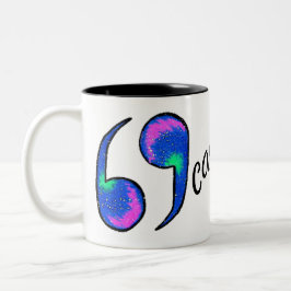 Taza Bicolor Cáncer. Ziqpu