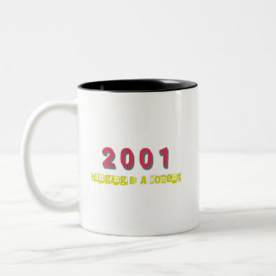 Taza Bicolor Canción principal de 2001 por año