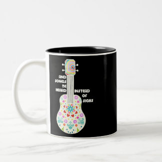 Taza Bicolor Canciones Se Escuchan Goddeletree Hinchas Musicale