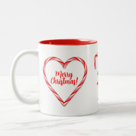 Taza Bicolor Candy Cane