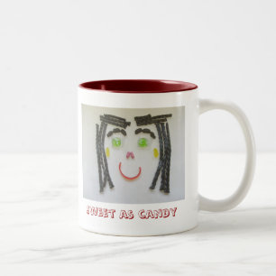 Taza Bicolor Candy Chica Mug
