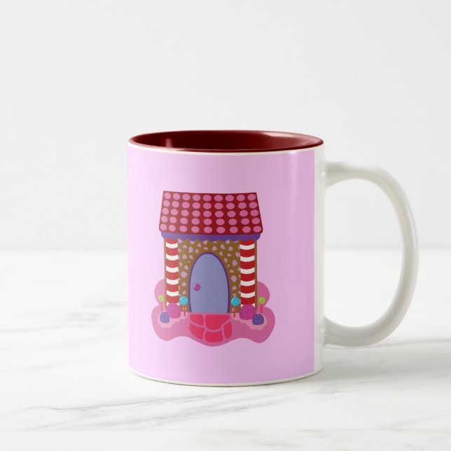 Taza Bicolor Candy Gingerbread House (Derecha)
