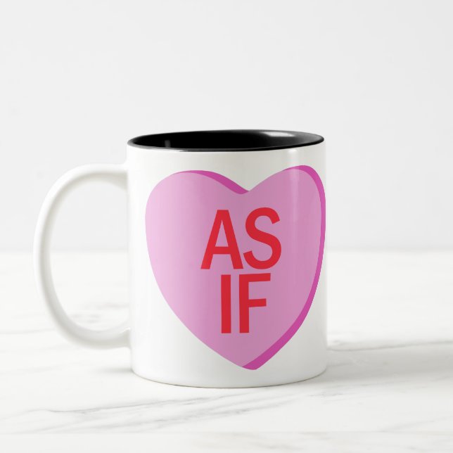 Taza Bicolor Candy Heart - COMO SI (Izquierda)