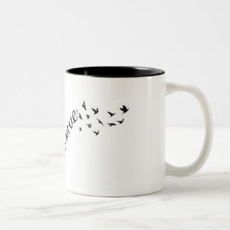 Taza Bicolor caneca ¨Be Brave¨