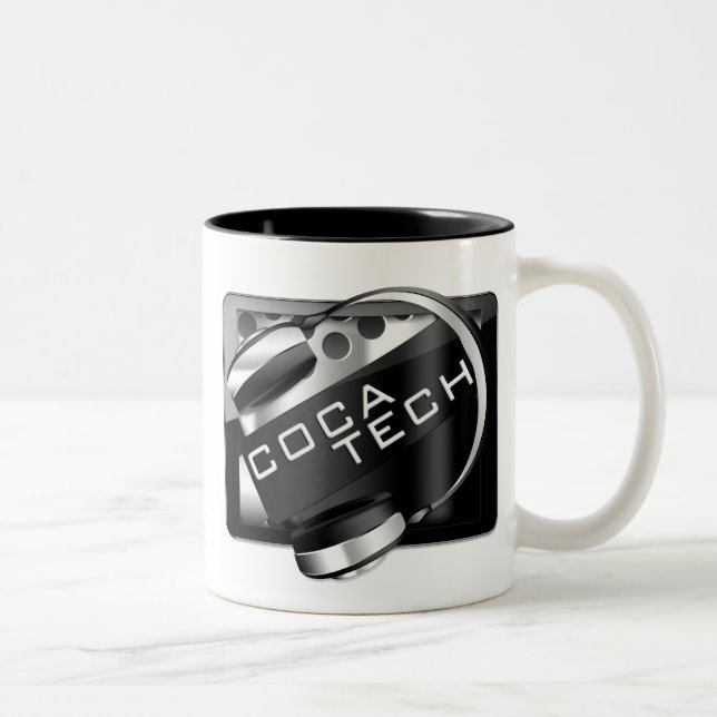Taza Bicolor Caneca CocaTech (Derecha)