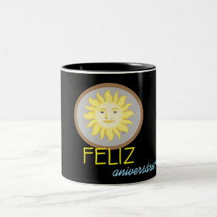 Taza Bicolor Caneca De Café Solar