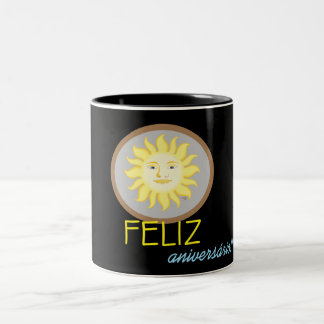 Taza Bicolor Caneca De Café Solar