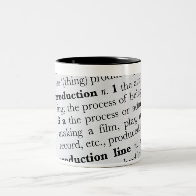 Taza Bicolor Caneca dicionario (Centro)