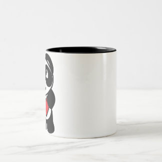 Taza Bicolor Caneca dois tons Panda