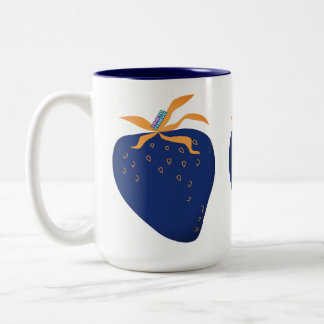 TAZA BICOLOR CANECA EM DOIS TONS - DELICADEZA ABSTRATA
