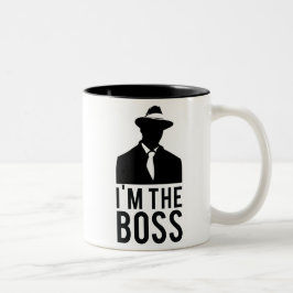 Taza Bicolor Caneca I'm the Boss