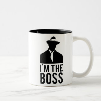 Taza Bicolor Caneca I'm the Boss