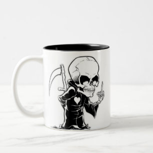 Taza Bicolor Caneca Morte